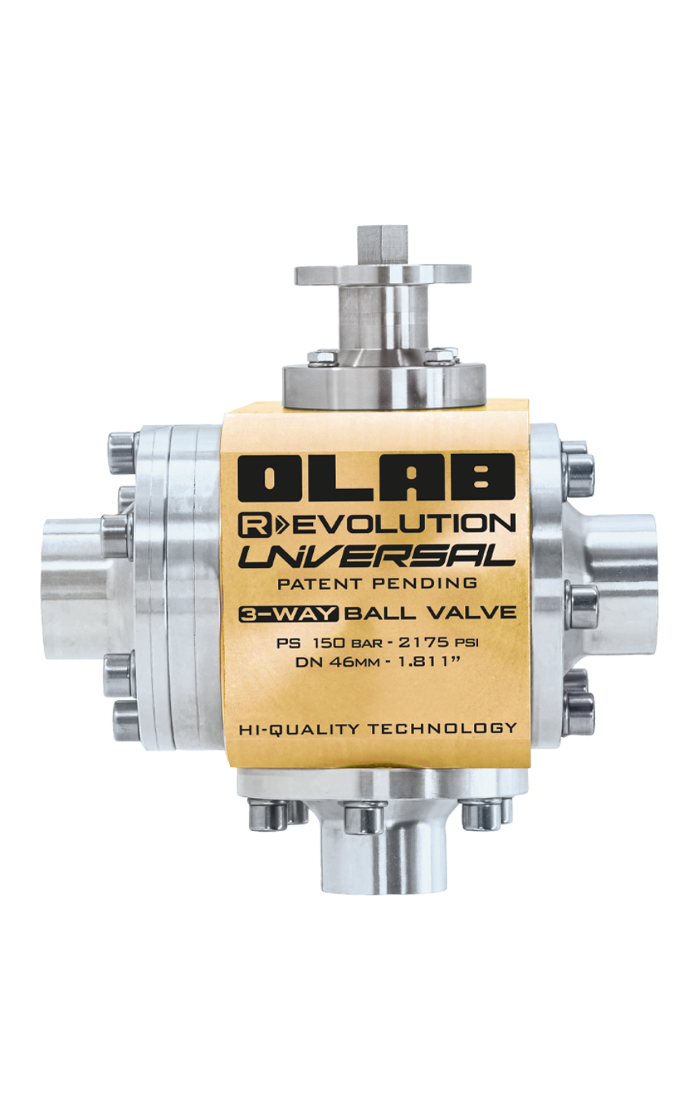 REVOLUTION 3-WAY BRASS UNIVERSAL K10301 CO2 (R744) SPECIALIST OLAB